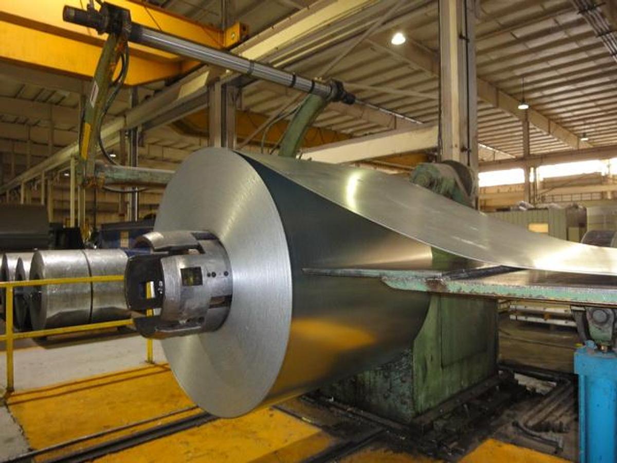 Used 60” x .125" x 40,000 Lbs. UMI Slitting Line
