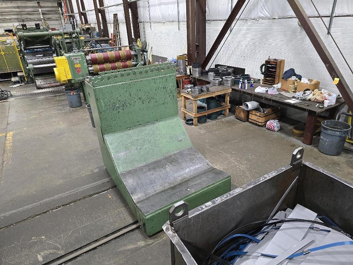 Used 60” X 50,000 Lb Loopco Slitting Line