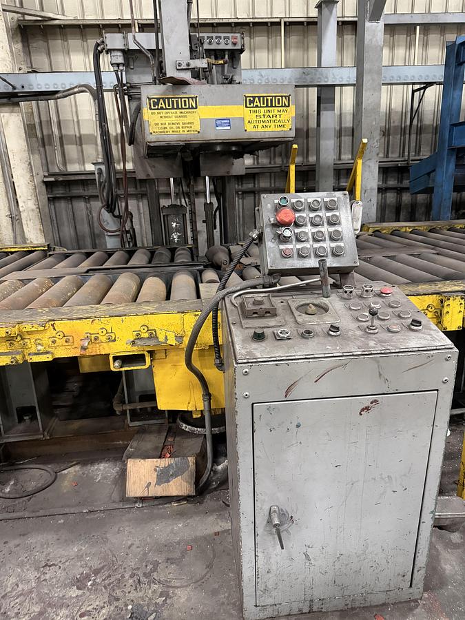 Used 72" OD x 10,000 Lbs. Loopco Banding Line