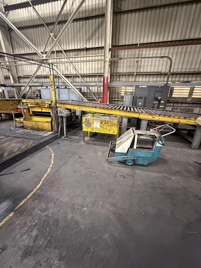 Used 72" OD x 10,000 Lbs. Loopco Banding Line