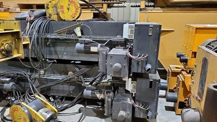 Used 40 Ton, KONE, Span 90' 0", 2006, 41' Lift, Class D, Radio, VFD Bridge/Trolley, Qty (2) Available 