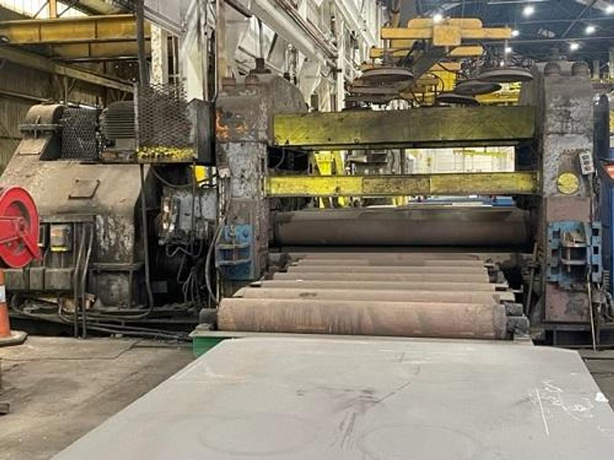 Used 96” 11 Roll McKay Plate Leveler