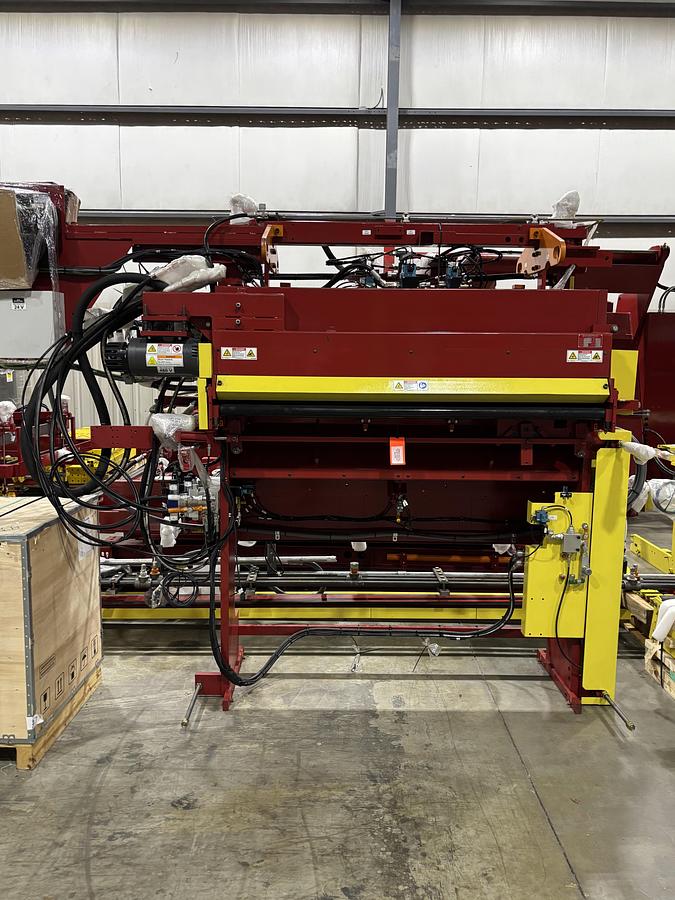 Used 63” X 0.079” Red Bud Cut-to-Length Line