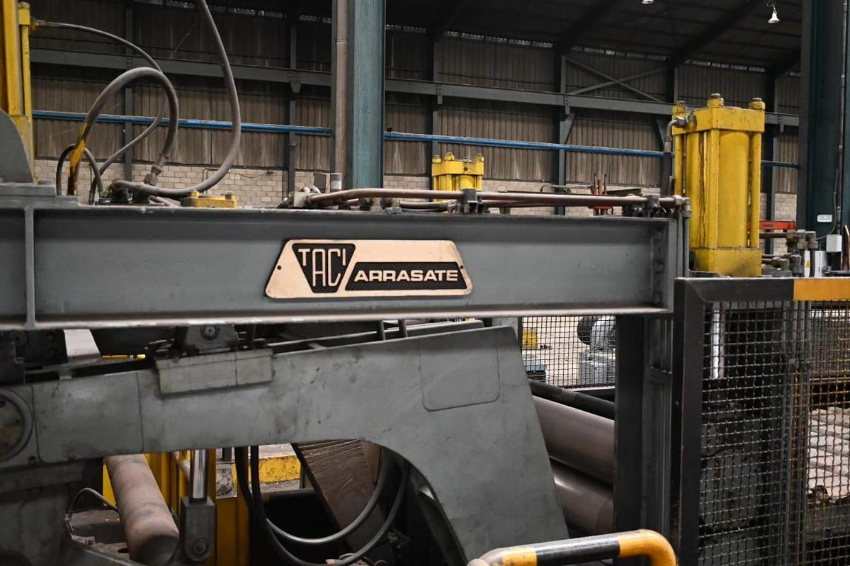 Used 59” x .394” x 55,000 Lb Fagor Arrasate Cut-To-Length Line
