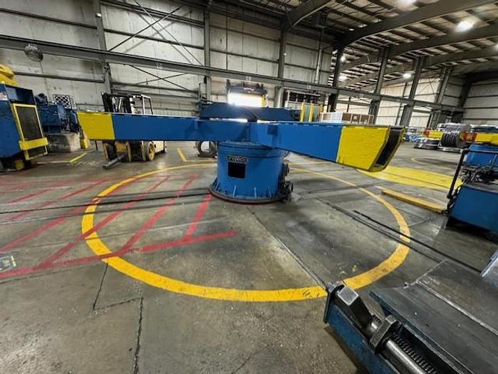 Used 60" x .250" x 50,000lbs Pro Eco Slitting Line