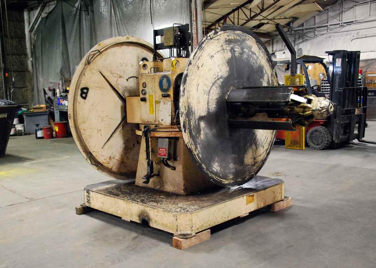 Used 24”  x 10,000 Lb Michigan Roll Form Double Uncoiler
