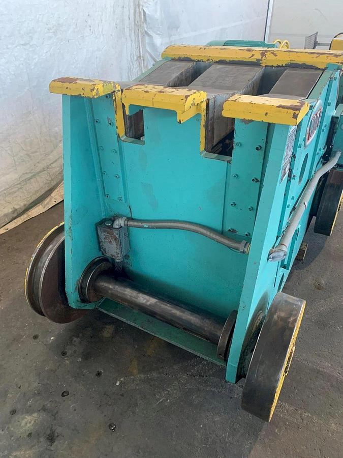 Used 84" x 80,000 Lbs. Yoder Recoiler