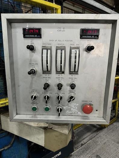 Used 60" x .250" x 50,000lbs Pro Eco Slitting Line