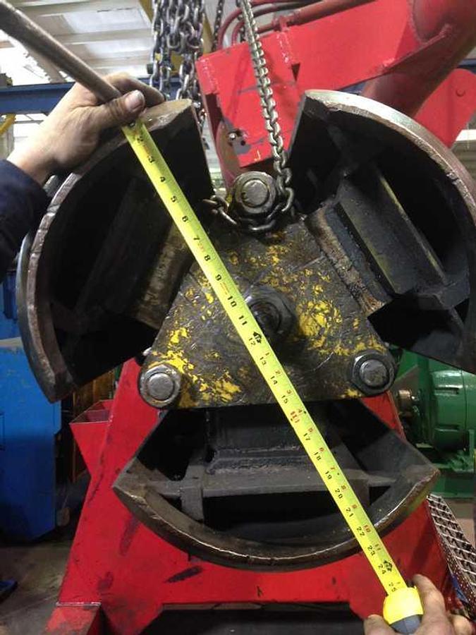 Used 60,000 Lb x 72" Red Bud Uncoiler