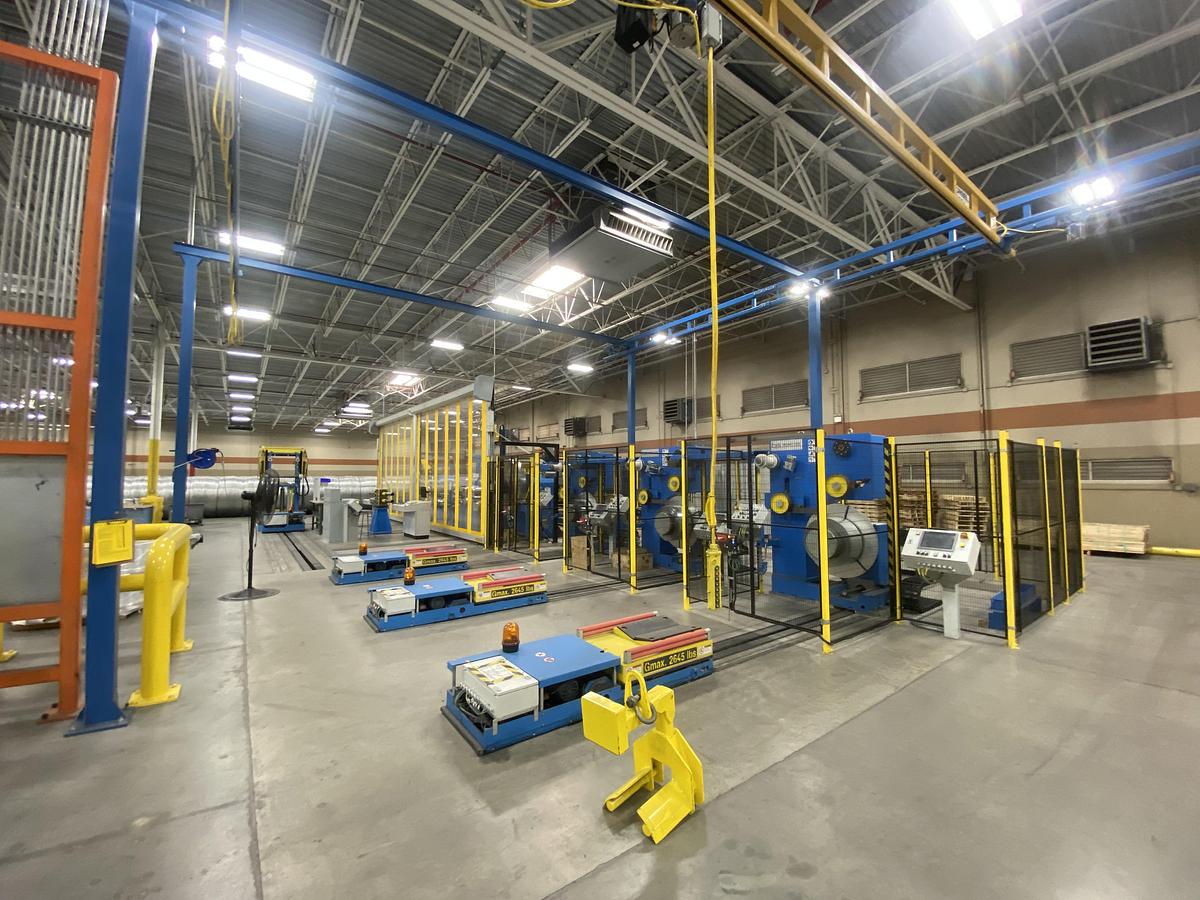 Used B+S Slitting Line