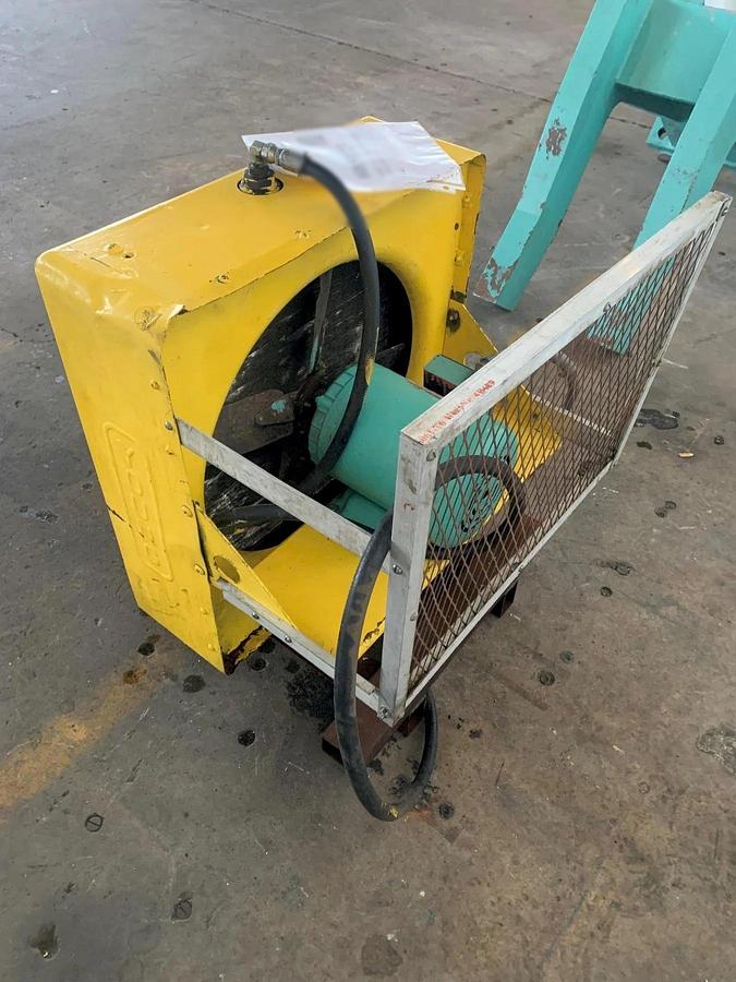 Used 84" x 80,000 Lbs. Yoder Recoiler