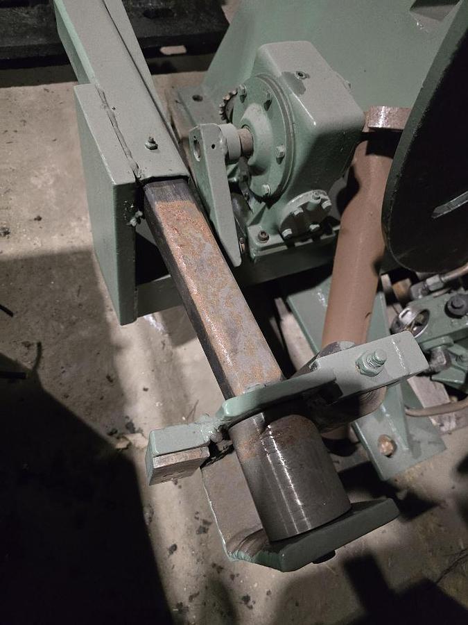 Used 12” Wide Scrap Winder With Oscillation Eye
