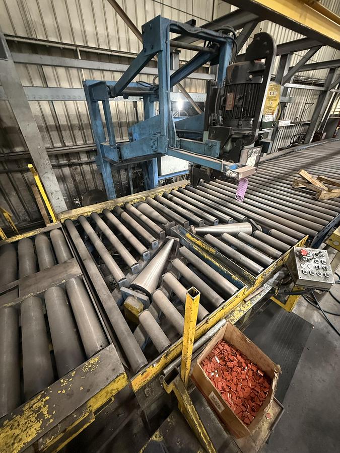 Used 72" OD x 10,000 Lbs. Loopco Banding Line