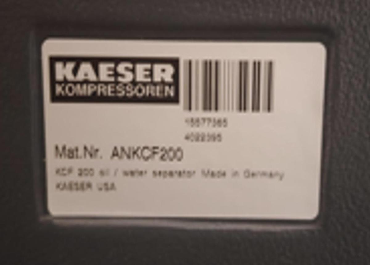 Used Kaeser ANKCF200 Oil/Water Separator