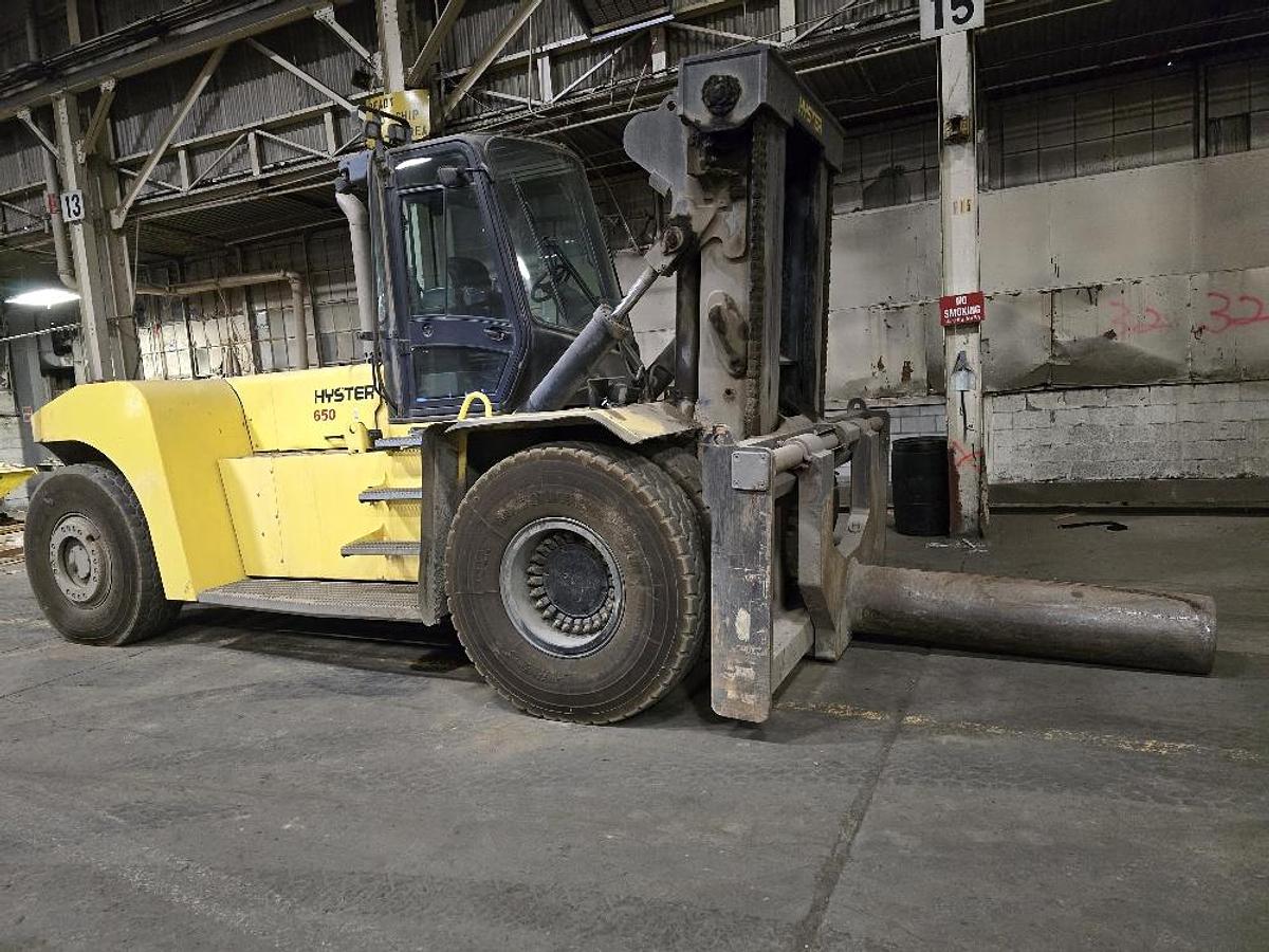 Used 65,000 Lb Capacity Hyster 650 Forklift