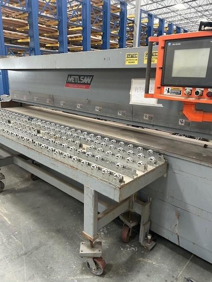 Used Metlsaw CE12-T4 High Production Plate Saw