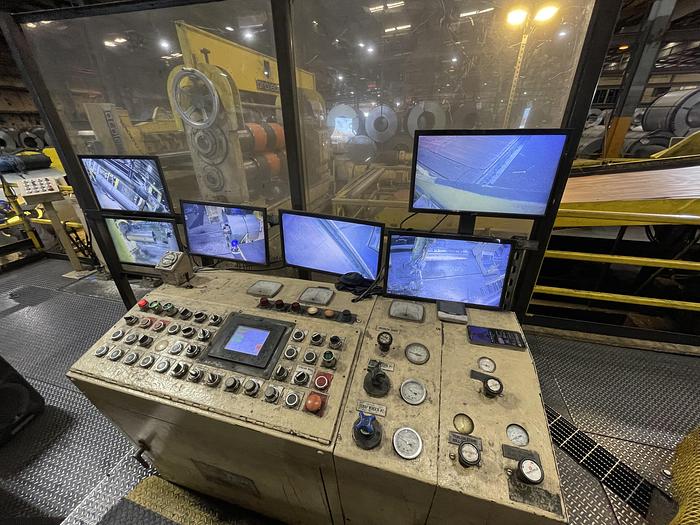 Used 60" x .250" x 40,000 Lbs. Slitting Line (Used)