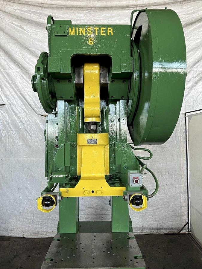 Used 60 Ton MINSTER #6 OBI Press W/ 8" Stroke