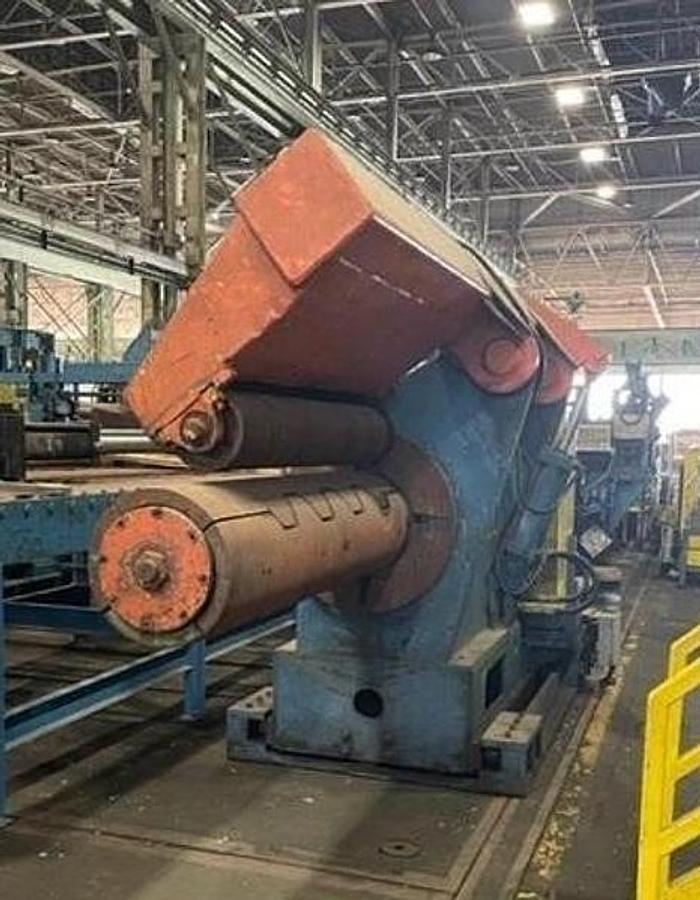 Used 72" x 50,000 Lbs Paxson Uncoiler