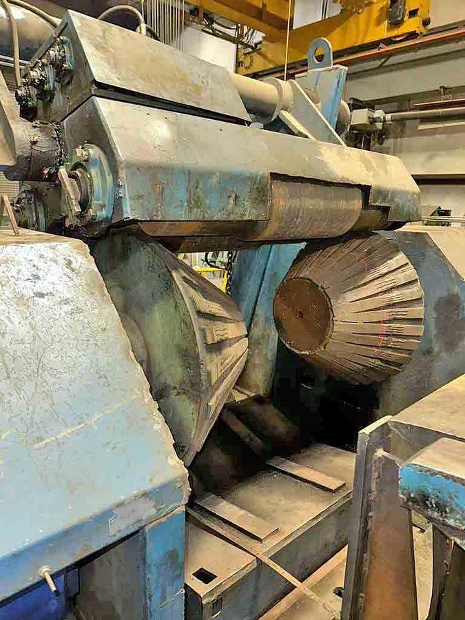 Used 72” X 0.500” X 60,000 Lbs. Delta Cut-To-Length Line