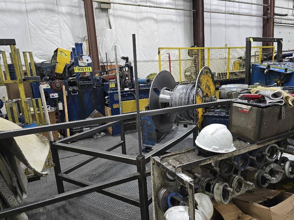 Used 60” X 50,000 Lb Braner Slitting Line