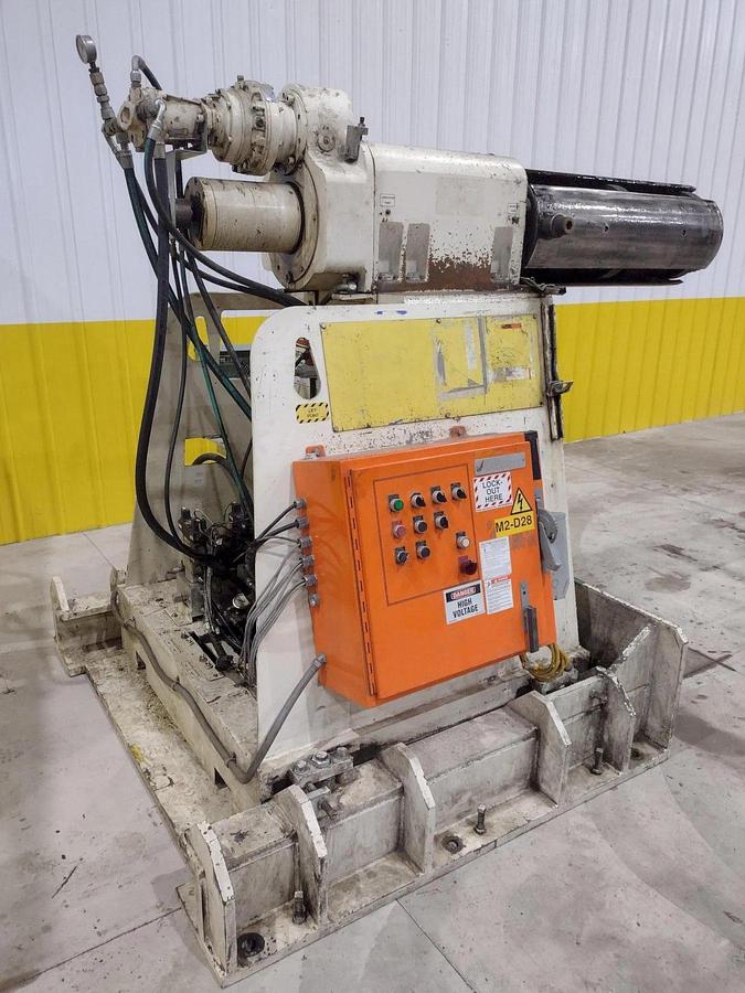 Used 20,000 LBS x 36" ASC DRIVEN UNCOILER COIL REEL