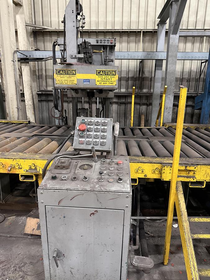 Used 72" OD x 10,000 Lbs. Loopco Banding Line