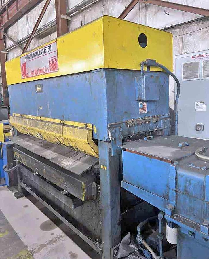 Used 72" x 0.135" 5HI Herr-Voss Precision Leveler