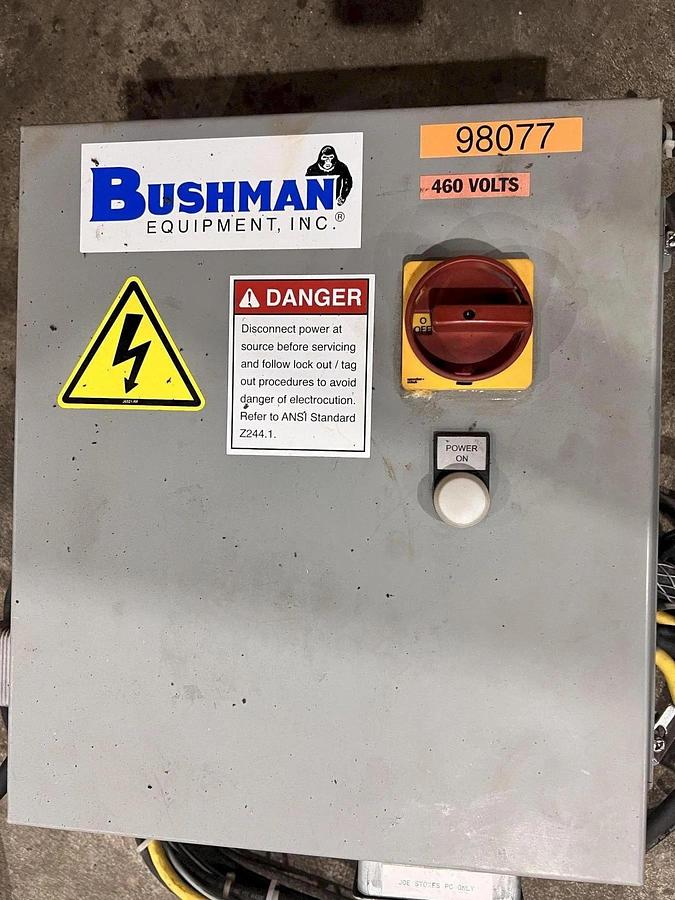 Used 70,000 Lb Bushman Coil Upender