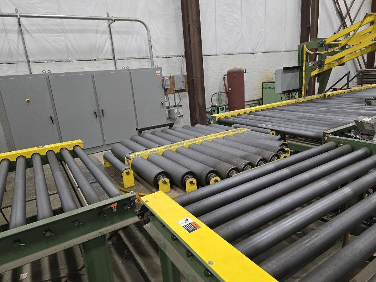 Used 72" x 12,000 Lb. Pomacon Banding Line