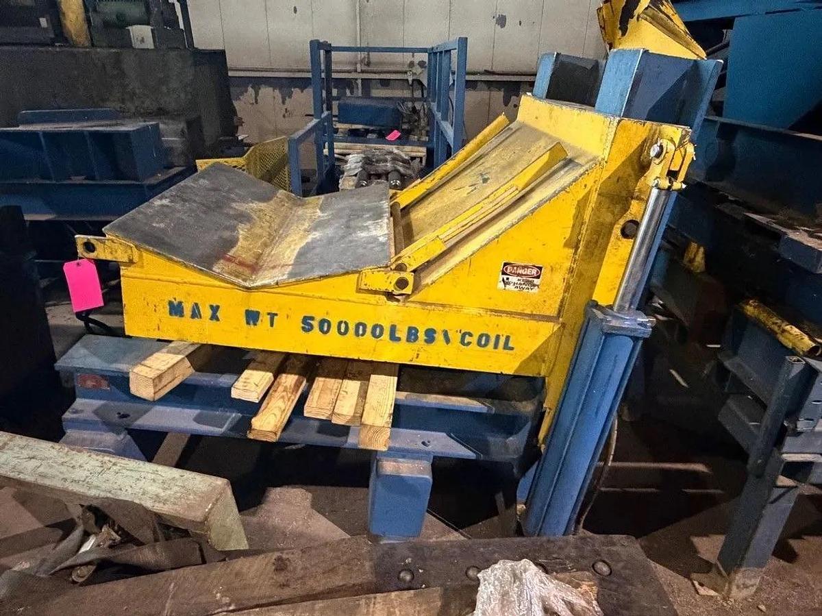 Used 60” x .075” x 50,000 Lb. Red Bud Cut To Length Line