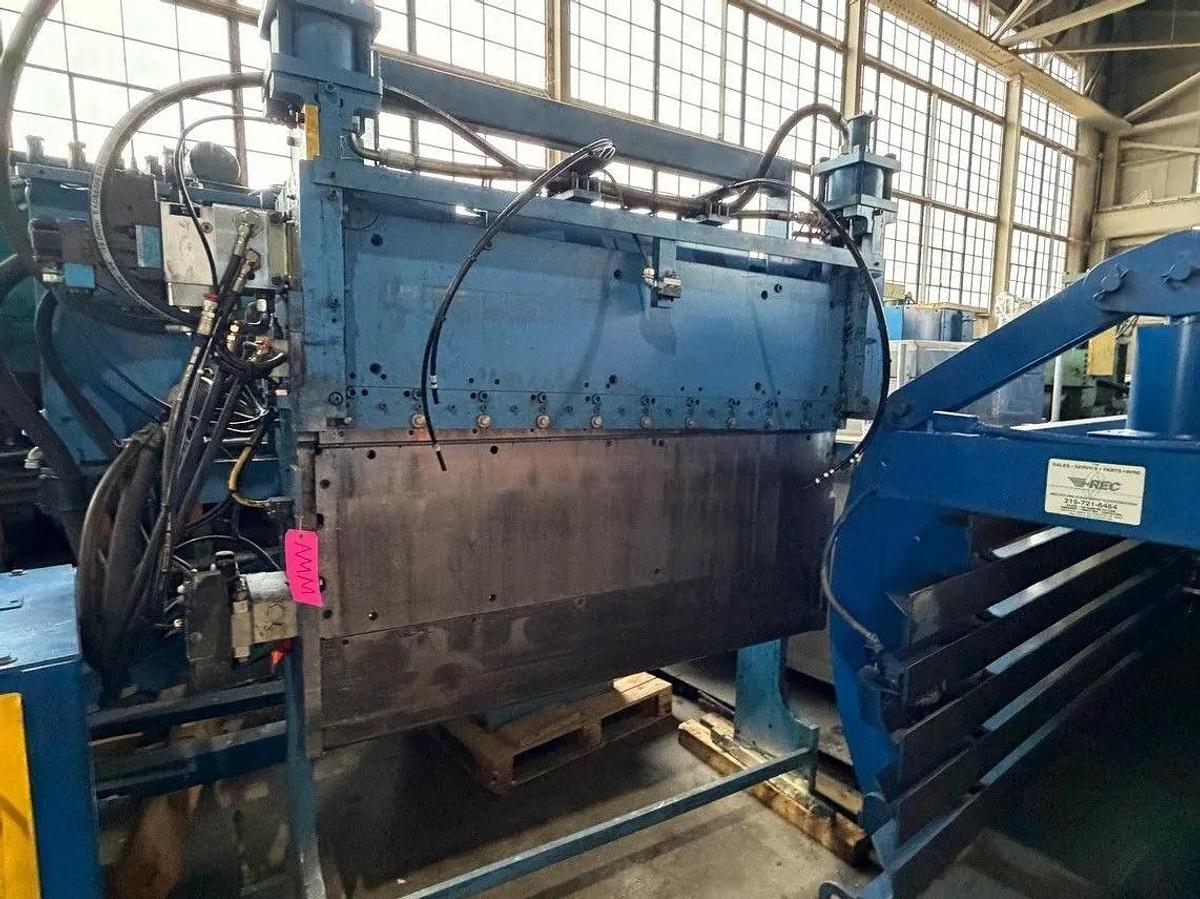 Used 60” x .075” x 50,000 Lb. Red Bud Cut To Length Line