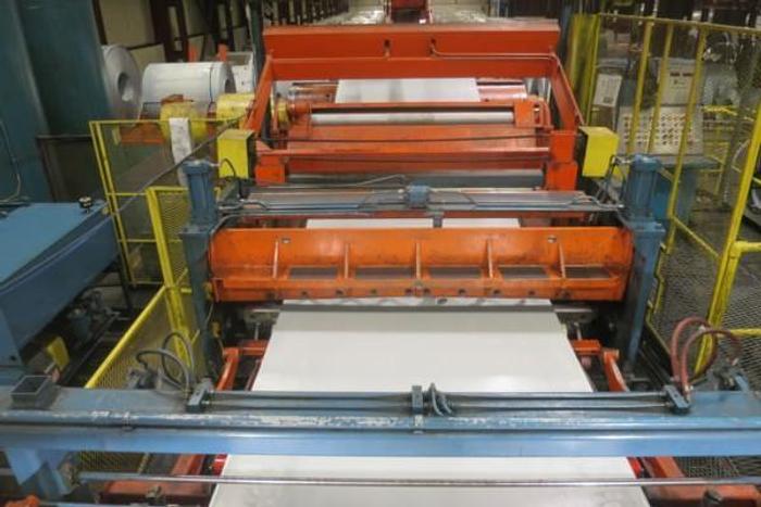 Used 76" x .100" x 72K AUTOMATIC FEED TRAPEZOID CUT-TO-LENGTH LINE - UPGRADE 2020