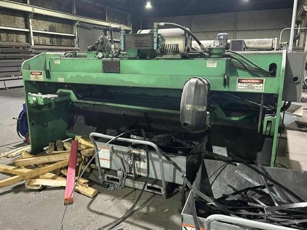 Used 10’ x 0.250” Accurshear Shear
