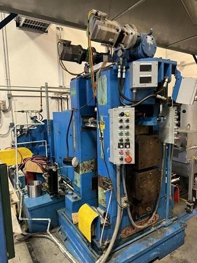 Used 12” x 12” Ruesch 2Hi Reversing Rolling Mill