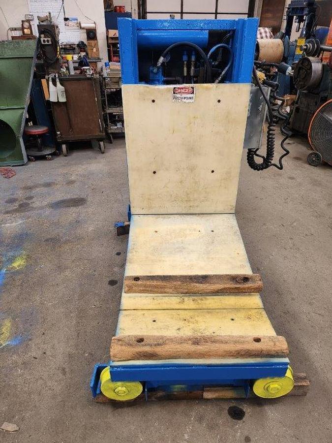 Used Revolvator 8,000 Lb Capacity Entry Coil Car