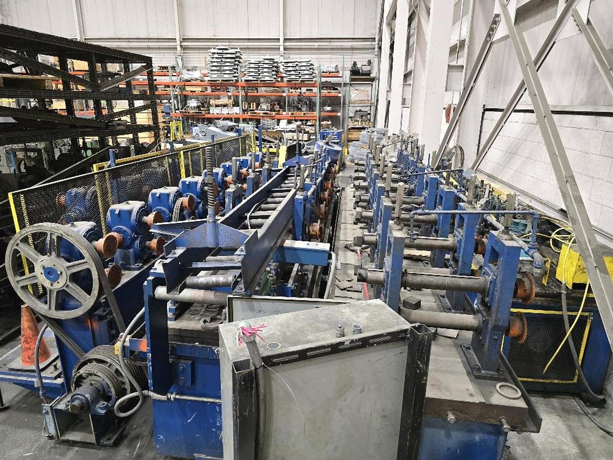 Used 15 Stand x 3" Bradbury Rollformer