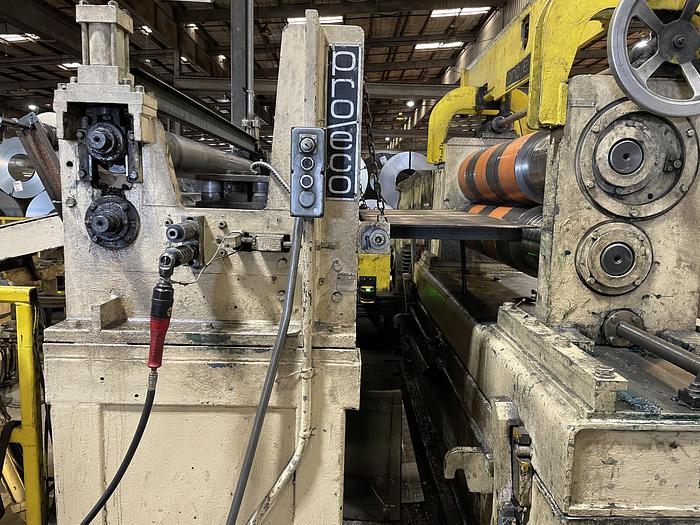 Used 60" x .250" x 40,000 Lbs. Slitting Line (Used)