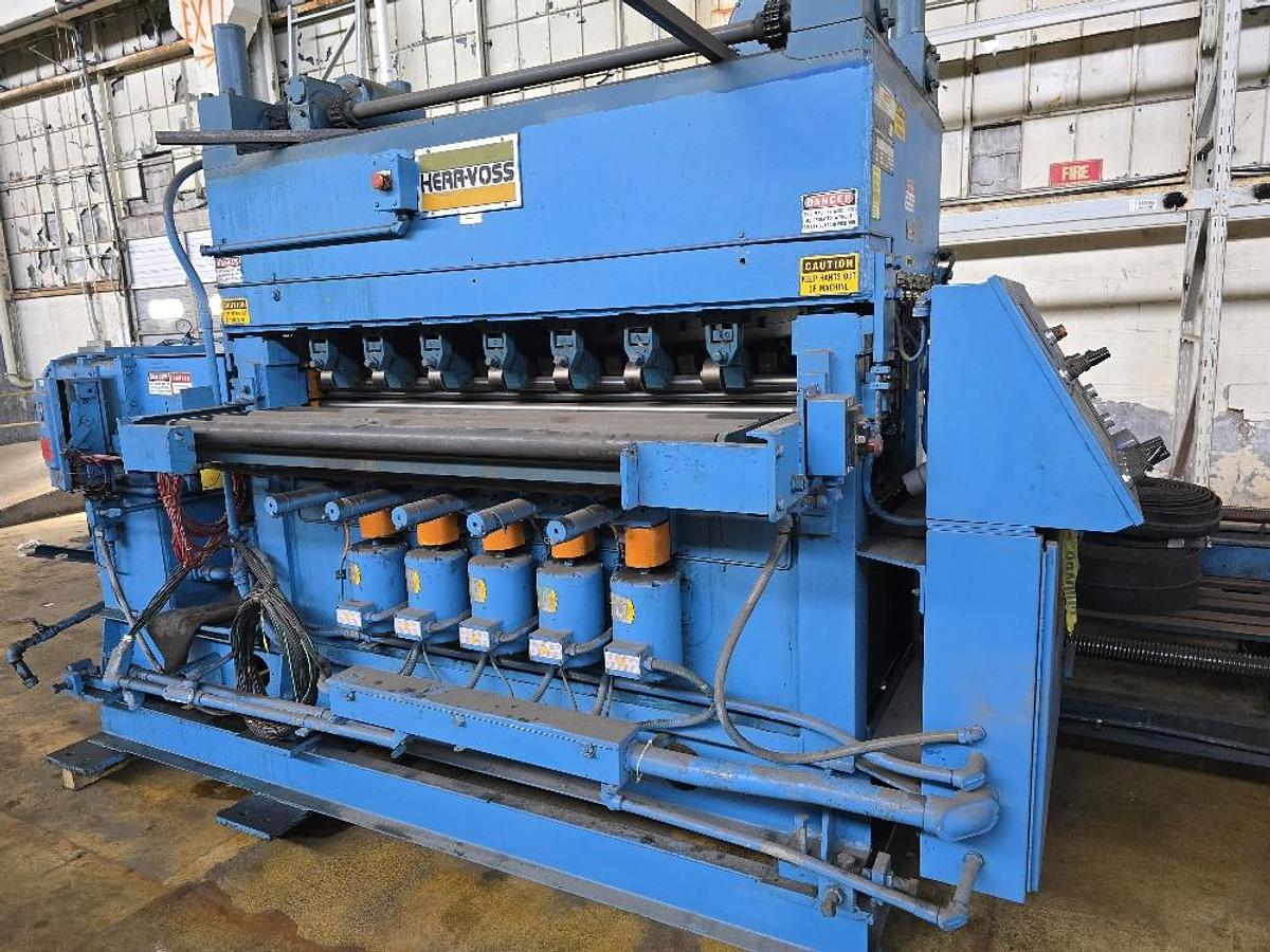 Used 60" x .075" Herr-Voss 6HI Leveler