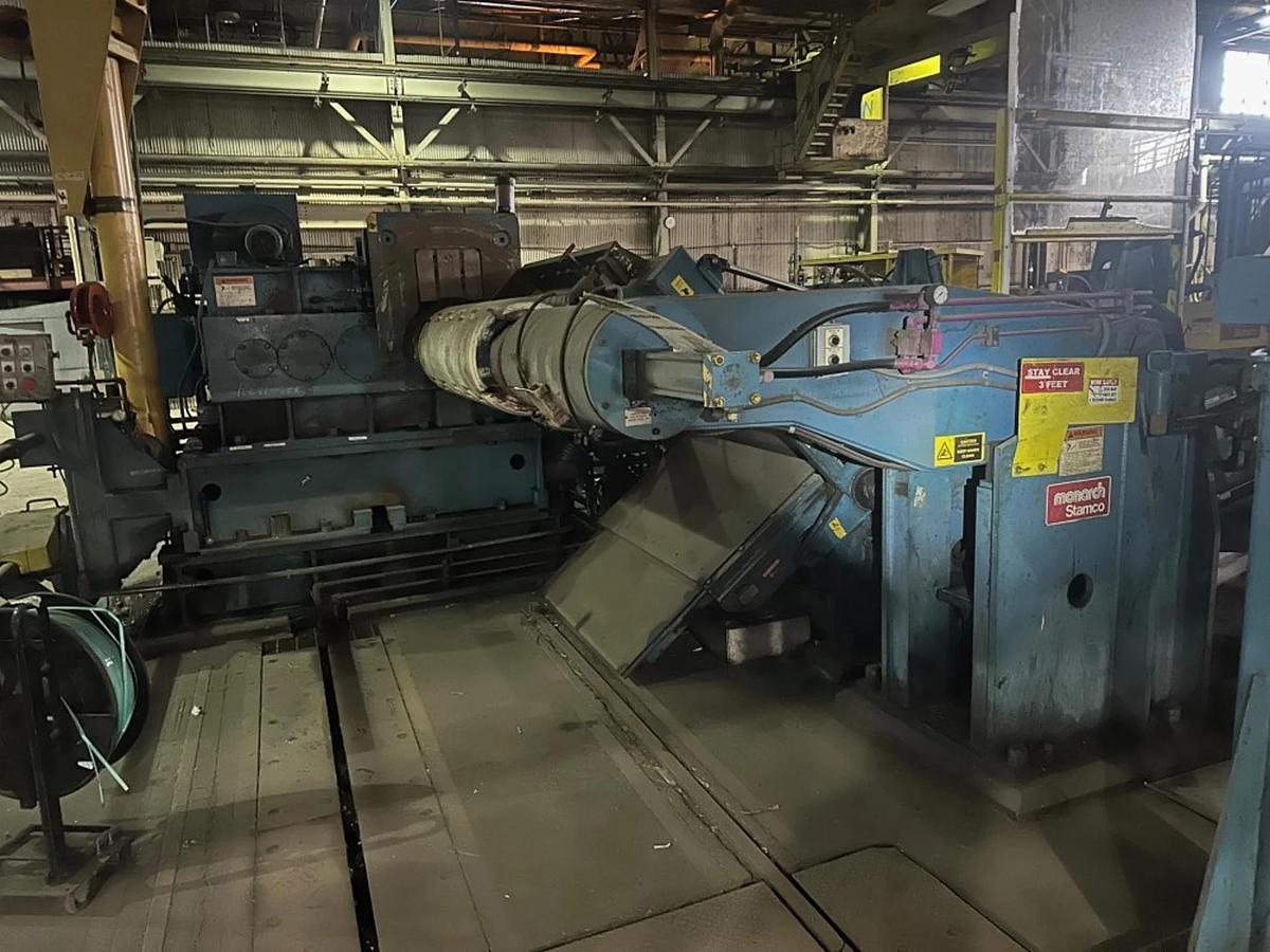 Used 54" x 35,000 Lbs. Stamco Recoiler