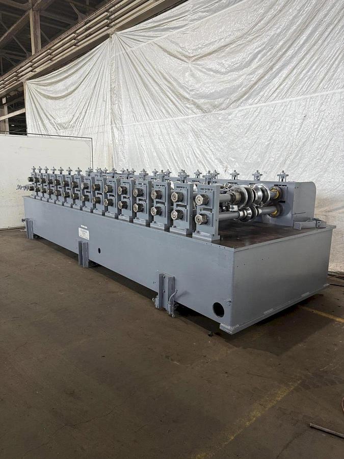 Used 15 Stand x 3” Arbor x 42” Pearson Shadow Panel Rollformer