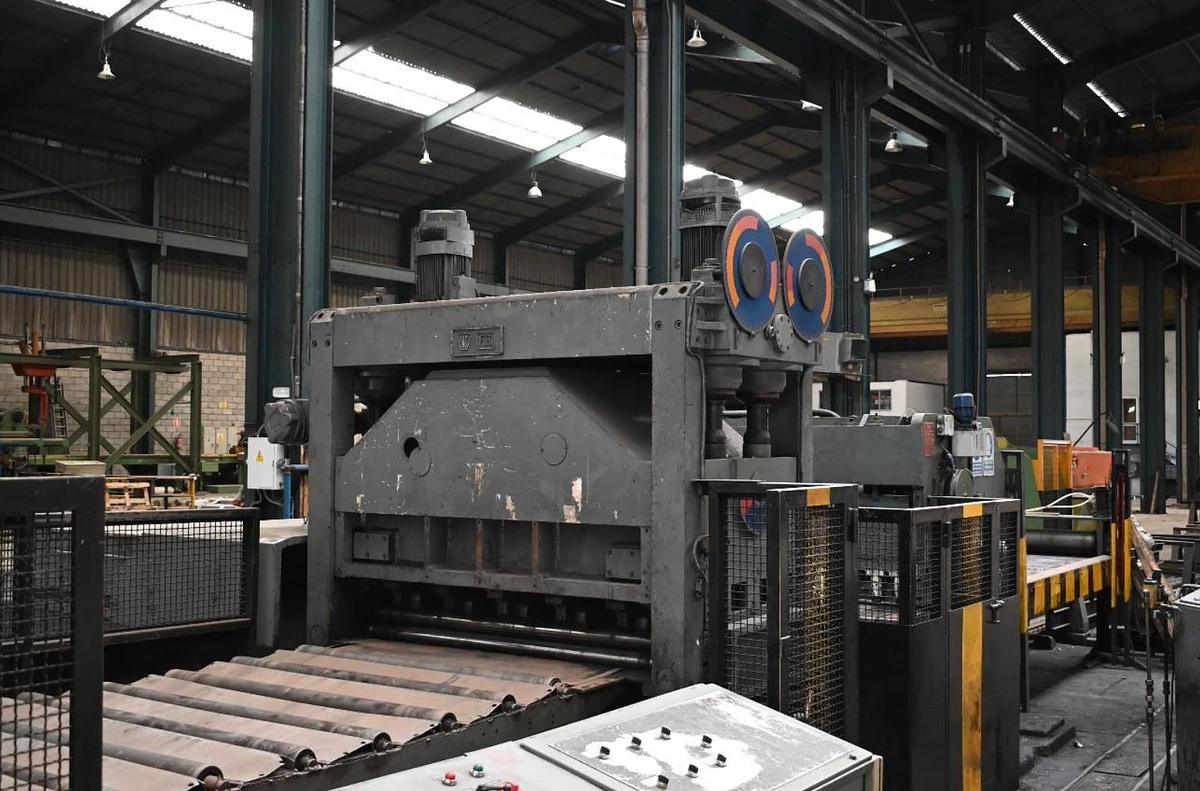 Used 59” x .394” x 55,000 Lb Fagor Arrasate Cut-To-Length Line