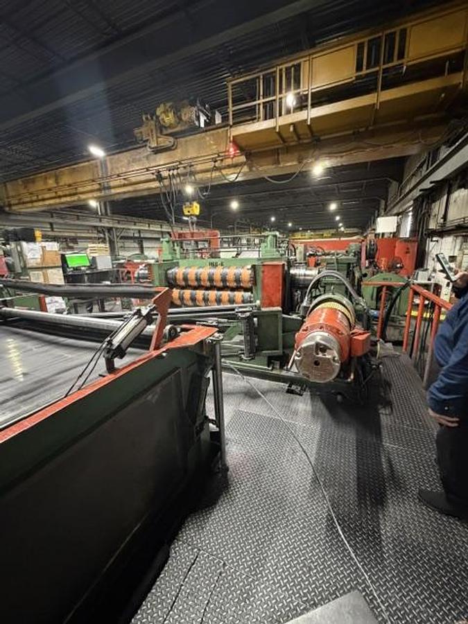Used 66” UMI Slitting Line