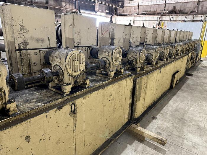 Used 18 STAND X 4" X 60"W BRADBURY MODEL #03-60-18 ROLLFORMER