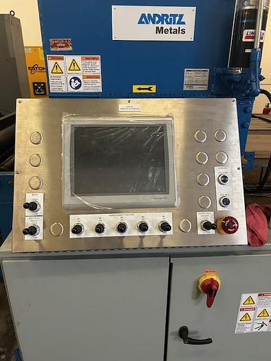 Used 60" Herr-Voss / Rowe Corrective Leveler Cut-To-Length Line