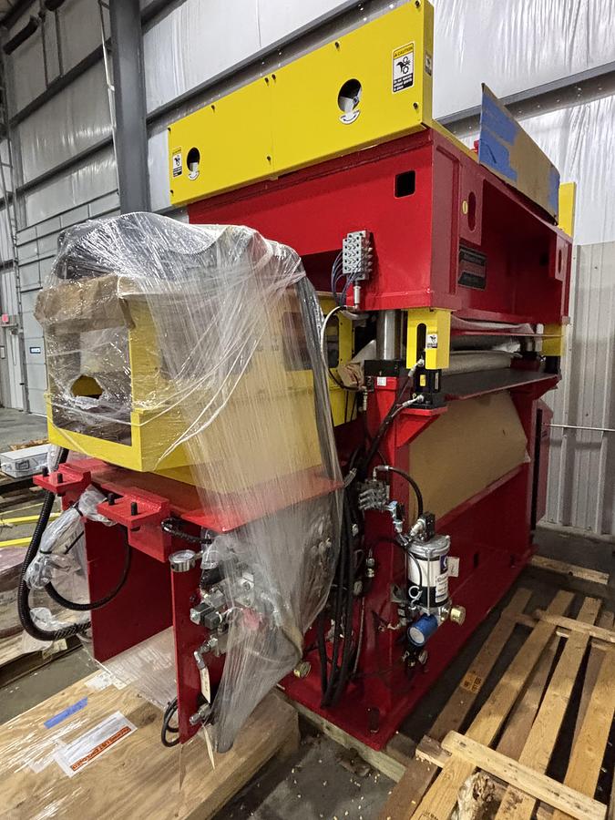 Used 63” X 0.079” Red Bud Cut-to-Length Line