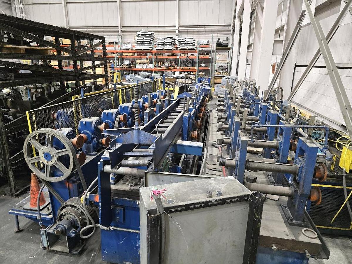 Used 15 Stand x 3" Bradbury Rollformer