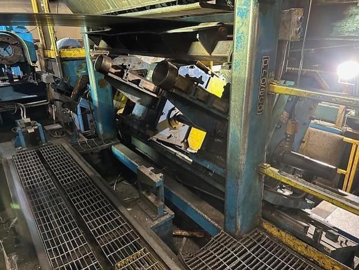Used 72” x 0.625” x 70,000 lb Pro-Eco Heavy Gauge Injector Head Slitting & Packaging Line