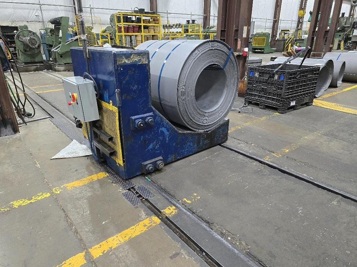 Used 60” X 50,000 Lb Braner Slitting Line