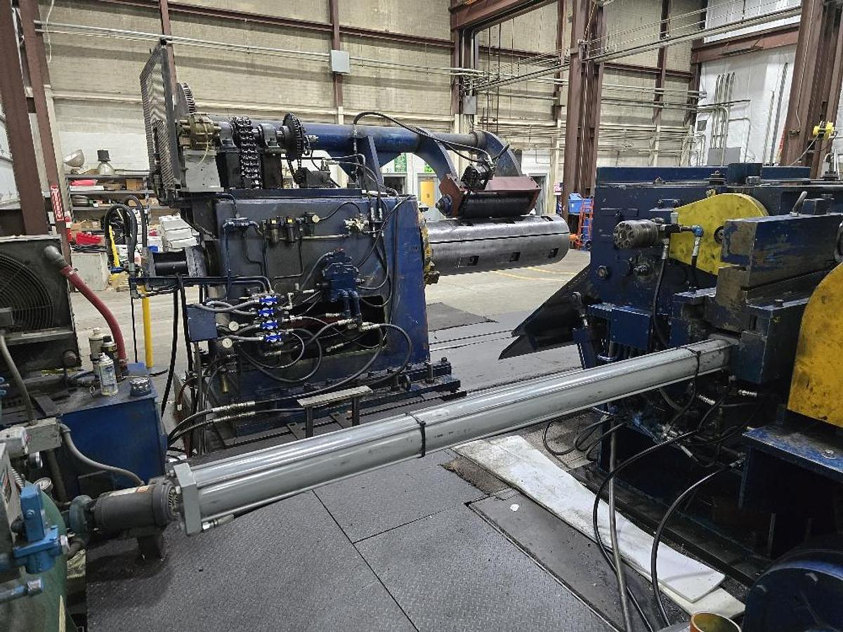 Used 60” X 50,000 Lb Braner Slitting Line